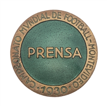 1930 World Cup Press Badge Minted By Stefano Johnson In Italy